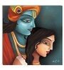 Lord Krishna With Radha Ji Canvas Printed Art Prints