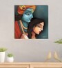 Lord Krishna With Radha Ji Canvas Printed Art Prints