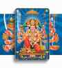 Lord Panchmukhi Hanuman MDF Wood Acrylic Wall Art