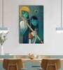 Lord Radha Krishna Abstract Art Canvas Printed Art Prints