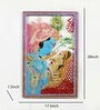 Lord Radha Krishna With Light Wall Art