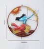Lord Rama 3D Multicolour Iron  Wall Art With Led