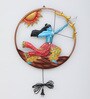 Lord Rama 3D Multicolour Iron  Wall Art With Led