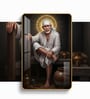 Lord Sai baba MDF Wood Acrylic Wall Art