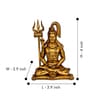 Lord Shiva Brown Resin  Idols