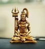 Lord Shiva Brown Resin  Idols