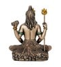 Lord Shiva Brown Polyresin Idol