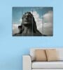 Lord Shiva Grey Wood Framed Spiritual Art Panel Set of 4