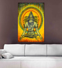 Lord Shiva Toughened Glass Art Print