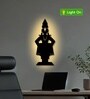 Lord Vitthal Maharashtrian Devotional Metal Art Wall Decor