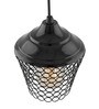 Loren Black Metal Hanging Light