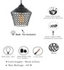 Loren Black Metal Hanging Light