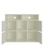 Lorena Kids Storage Cabinet in Pink & Green Colour