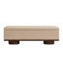 Lorenzo Acacia Wood Bench In Beige Color