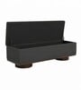 Lorenzo Acacia Wood Bench In Grey Color