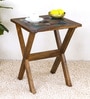 Los Angeles Sheesham Wood 2 Seater Cafe Table in Provincial Teak Finish