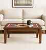 Los Angeles Sheesham Wood Coffee Table In Provincial Teak Finish