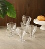 Lotus 105ml (Set of 6) Glass Dessert Bowl