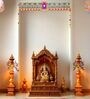 Lotus Charm Mirror Work Toran