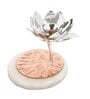 Lotus Diya With Marble Silver
Aluminium Candle Stand