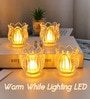 Lotus Flower Shaped LED Candle 2Pcs Lotus Flower Shaped LED Candle 2Pcs