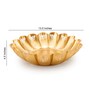 Lotus Gold Aluminium Urli Lotus Gold Aluminium Urli