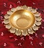 Lotus Gold Aluminium Urli Lotus Gold Aluminium Urli