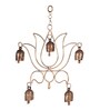 Lotus Gold Colour Copper Wind Chime Bell
