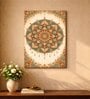 Lotus Mandala Stretched Canvas Painting