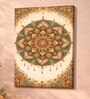 Lotus Mandala Stretched Canvas Painting