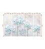 Lotus Multicolour MDF (Set of 5) Art Panels