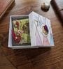lotus Pink Lumba Rakhi Set With Roli Chawal and Nariyal With Gift Box