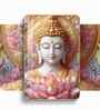Lotus Serenity Lord Buddha MDF Wood Acrylic Wall Art
