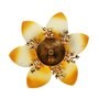 Lotus shaped Golden Brass Diya