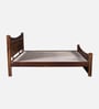 Lotus Sheesham Wood King Size Bed In Provincial Teak Finish