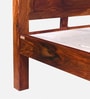 Lotus Sheesham Wood Queen Size Bed In Honey Oak Finish