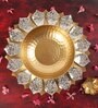 Lotus Silver Aluminium Urli