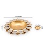 Lotus Silver Aluminium Urli