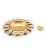 Lotus Silver Aluminium Urli