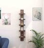 Wooden Wall Decor Floating Shelf Display 5 Shelves