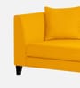 Louis Fabric RHS Chaise Lounger in Bold Yellow Colour
