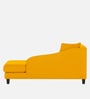 Louis Fabric LHS Chaise Lounger in Bold Yellow Colour
