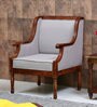 Louis 1 Seater Sofa in Provincial Teak Finish