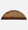 Louis Sheesham Wood Console Table In Rustic Teak Finish