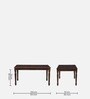 Louis Sheesham Wood 6 Seater Dining Set In Provincial Teak Finish