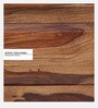 Louis Sheesham Wood Console Table In Rustic Teak Finish