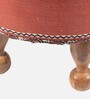 Louisville Ottoman In Red Colour
