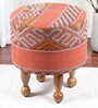 Louisville Ottoman In Red Colour