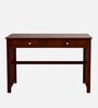 Louisville Writing Table In Dark Walnut Finish