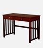Louisville Writing Table In Dark Walnut Finish